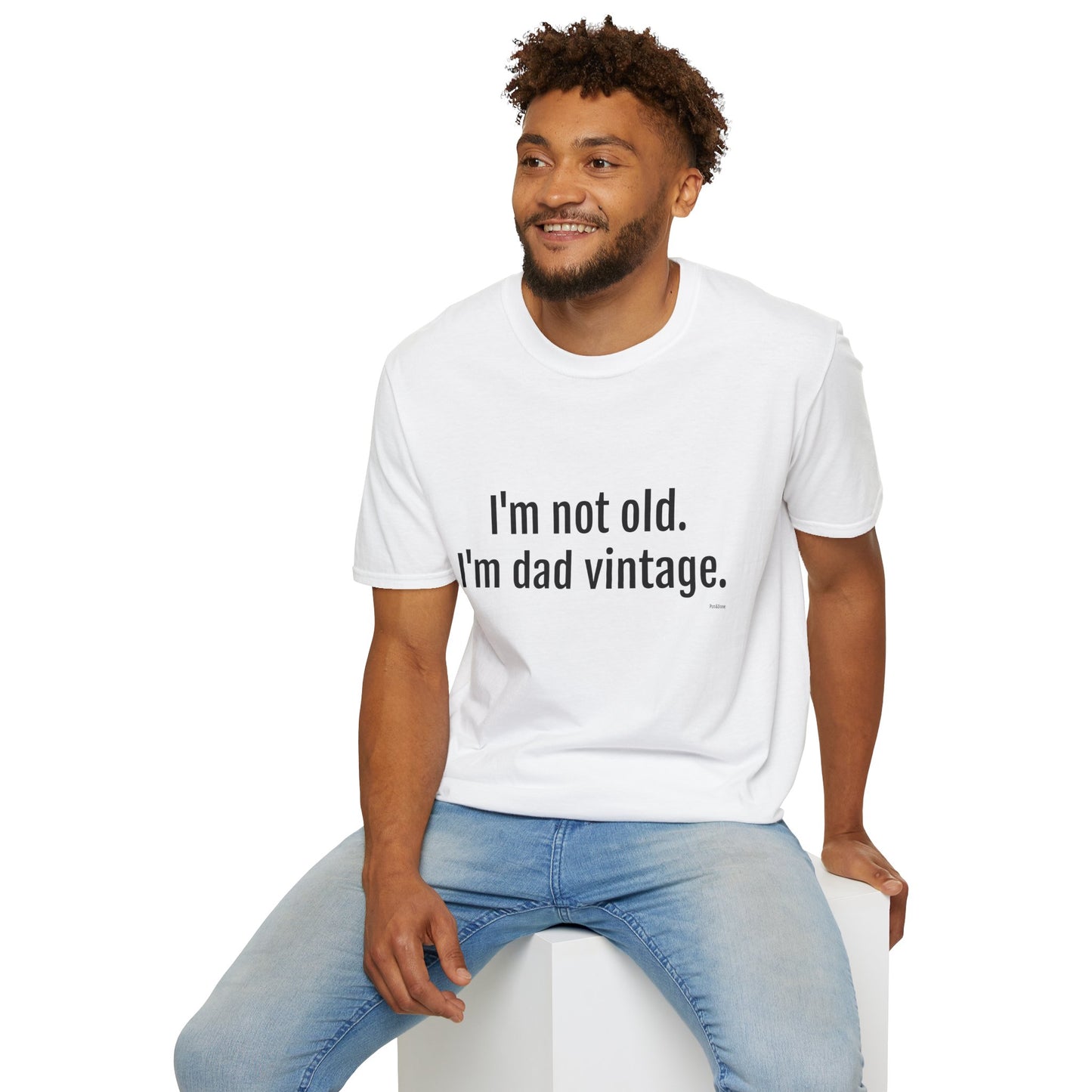 Dad Vintage T-Shirt — "I'm Not Old. I'm Dad Vintage." Funny Father's Day Tee