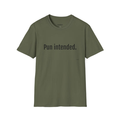 Dad Vintage T-Shirt — "Pun Intended." Funny Father's Day Tee