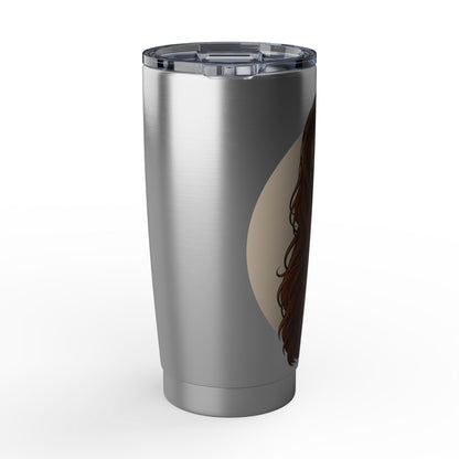 Redhead Pinup - Vagabond 20oz Travel Tumbler — Rugged Insulated Coffee Cup for Dads