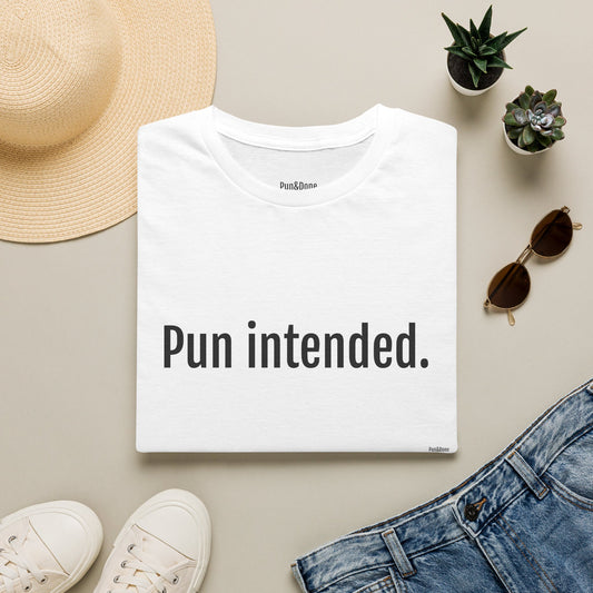 Dad Vintage T-Shirt — "Pun Intended." Funny Father's Day Tee