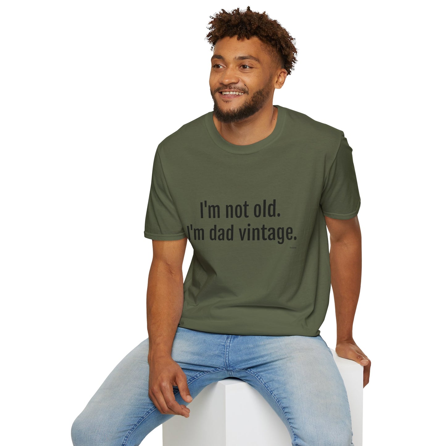 Dad Vintage T-Shirt — "I'm Not Old. I'm Dad Vintage." Funny Father's Day Tee