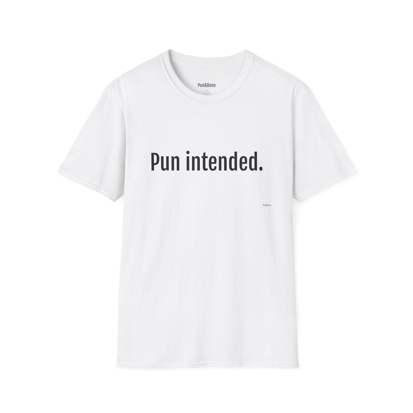 Dad Vintage T-Shirt — "Pun Intended." Funny Father's Day Tee