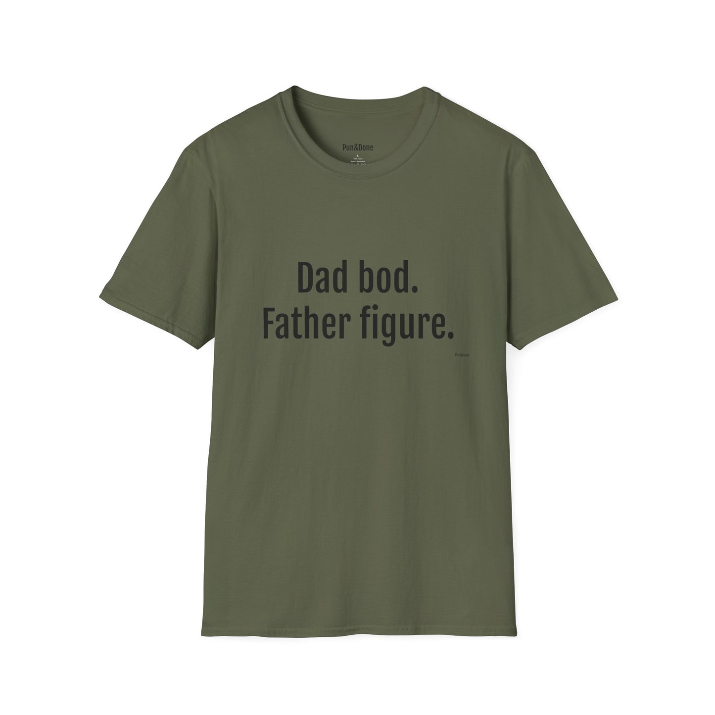 Dad T-Shirt — "Dad Bod. Father Figure." Funny Father's Day Tee